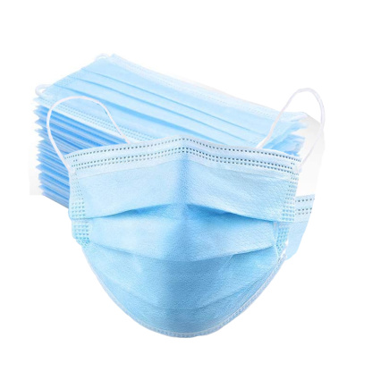 Face Masks – 50 Pack Blue Surgical Masks – Face Coverings 