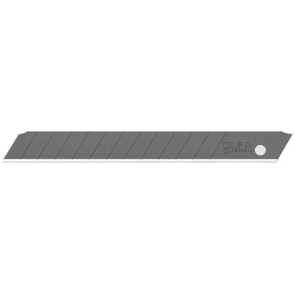 OLFA ABB-10B 9mm Ultra-Sharp Black Precision Snap Blades, Pack Of 10 ...