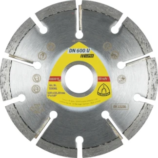 Klingspor 325380 DN 600 U diamond cutting blades - 4-1/2 x 11/64 x 7/8