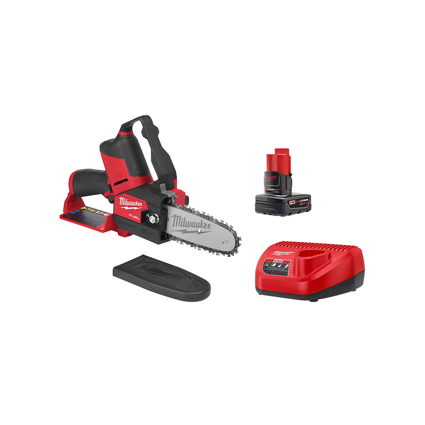 Milwaukee 2527-21 M12 FUEL 12 Volt Lithium-Ion Brushless Cordless HATCHET  in. Pruning Saw Kit Adam's Tarp  Tool Ltd