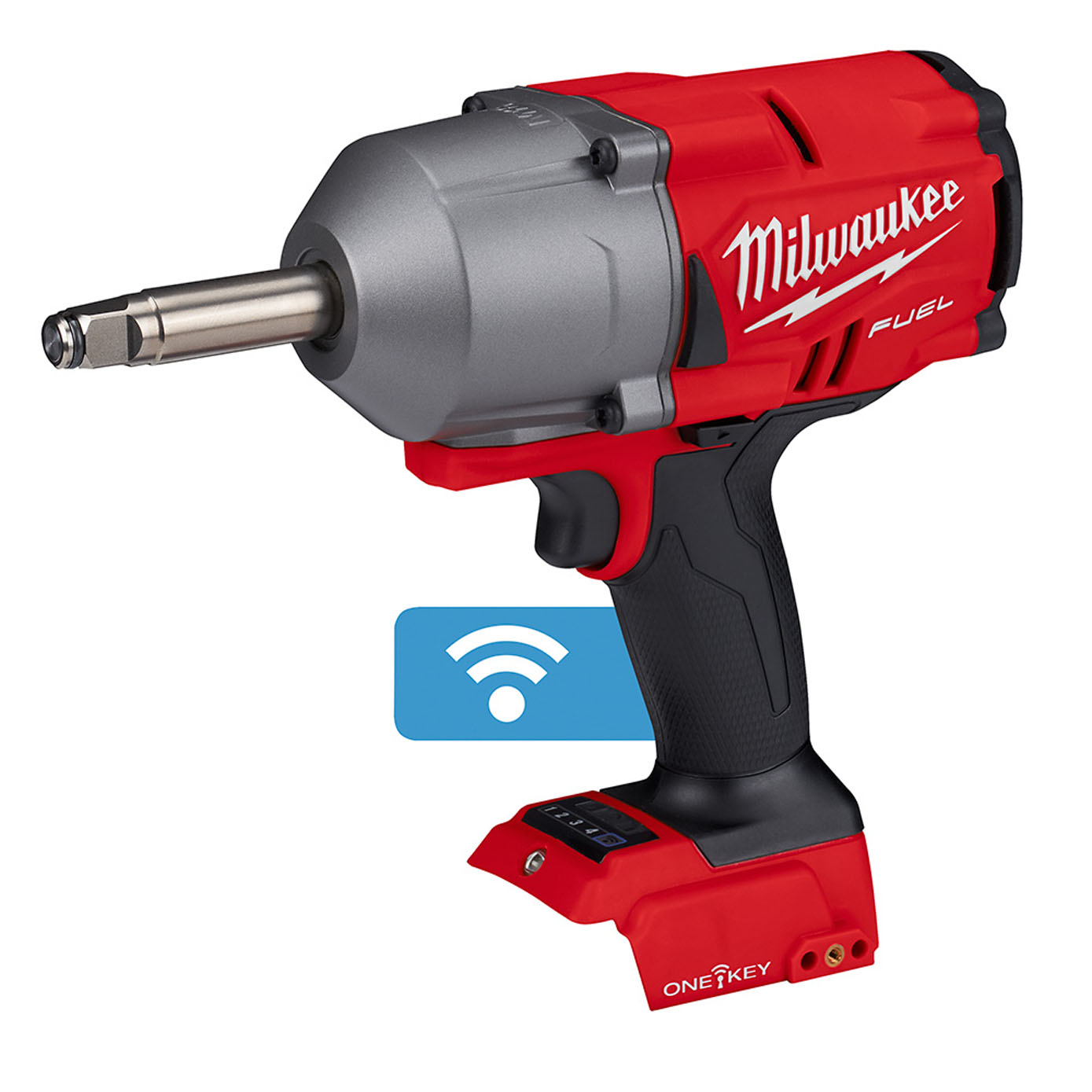 Milwaukee 2769-20 M18 FUEL 18 Volt Lithium-Ion Brushless Cordless 1/2 in.  Extended Anvil Controlled Torque Impact Wrench with ONE-KEY – Tool Only  Adam's Tarp  Tool Ltd