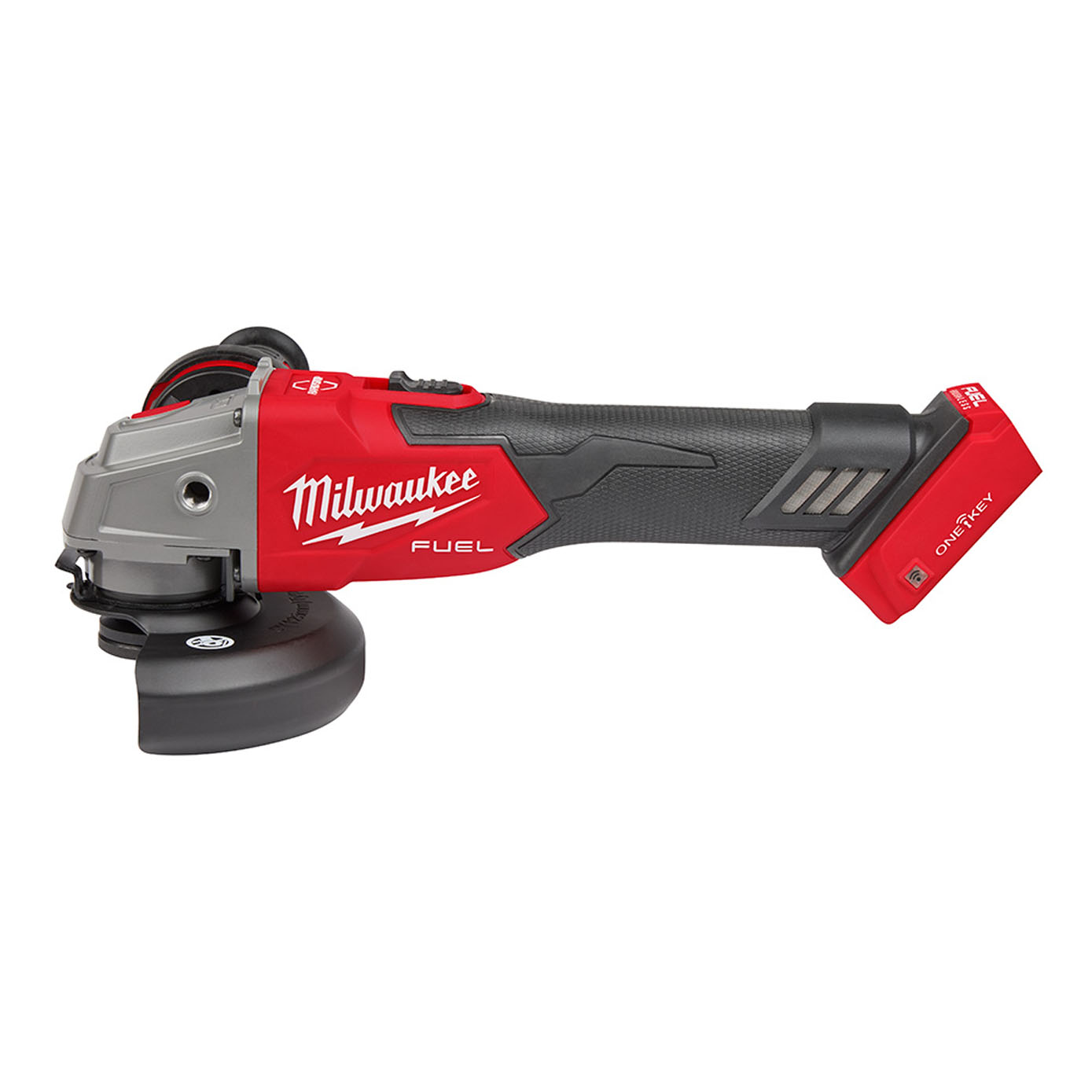 Milwaukee 2883-20 M18 FUEL 18 Volt Lithium-Ion Brushless Cordless ONE-KEY 4- 1/2 in. in. Braking Grinder Slide Switch, Lock-On – Tool Only Adam's  Tarp  Tool Ltd