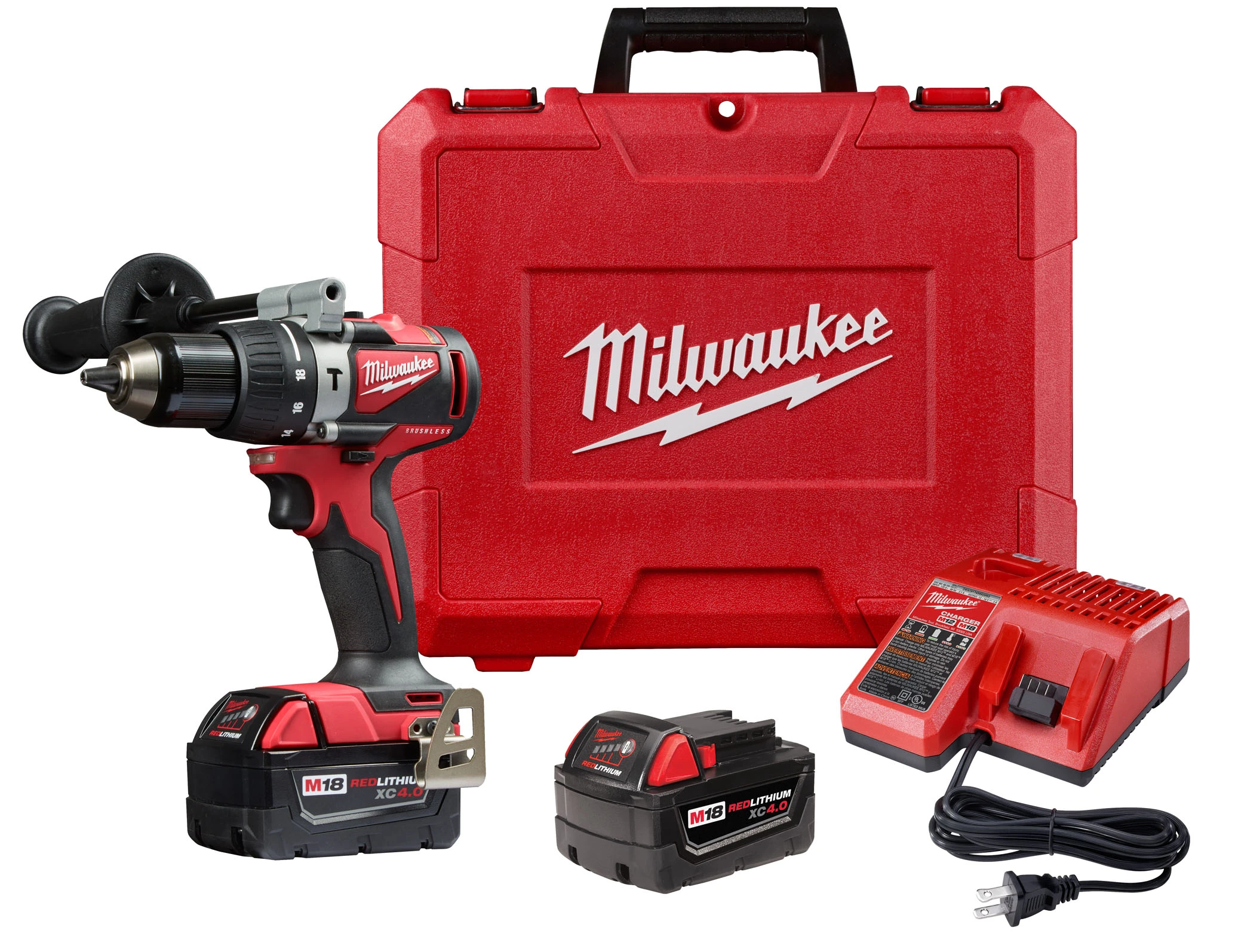 18 V 1/2 MonsterLithium Cordless Drill Kit (Red), CDR9015K2