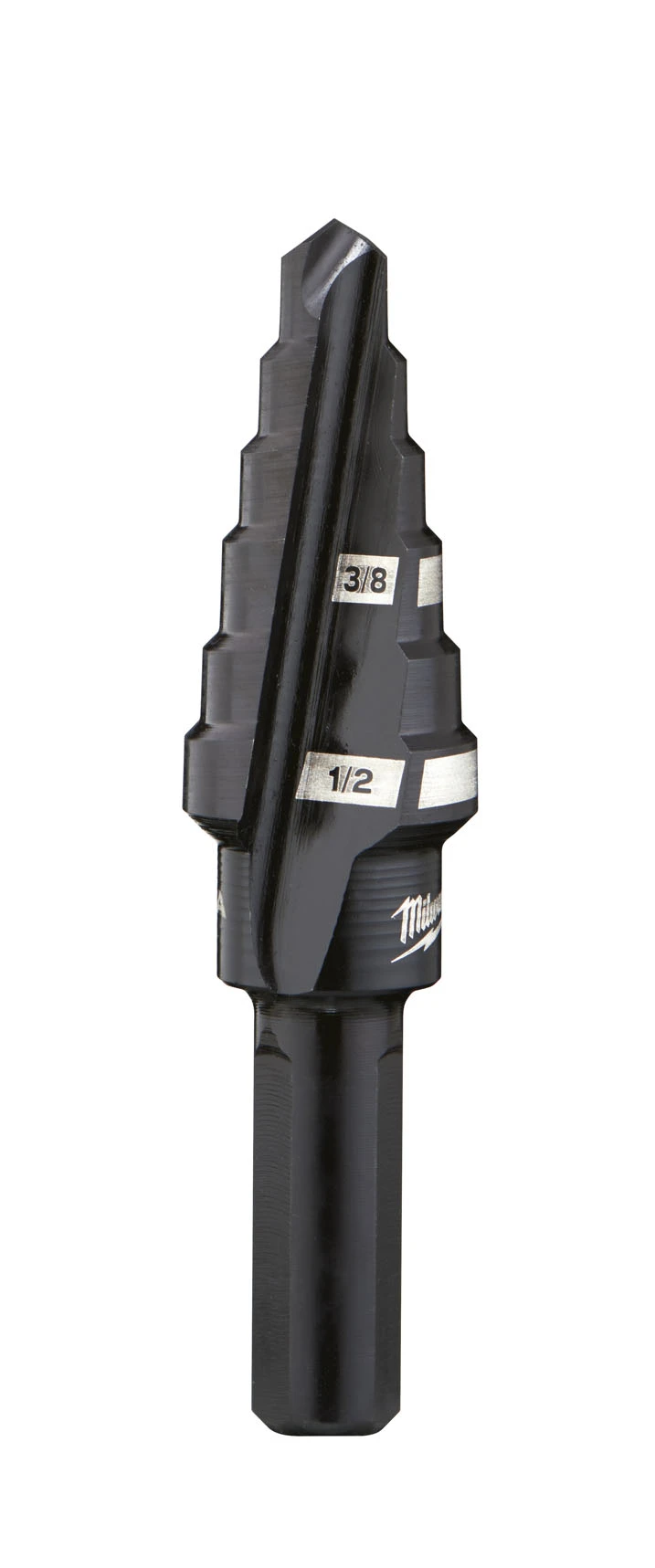 Milwaukee 48-89-9206 #6 Step Drill Bit, 3/8 in.  1/2 in. x 1/16 in.  Adam's Tarp  Tool Ltd