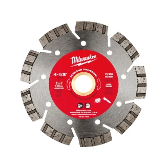 Milwaukee 49-93-7105 4-1/2 in. Diamond Universal Segmented-Turbo