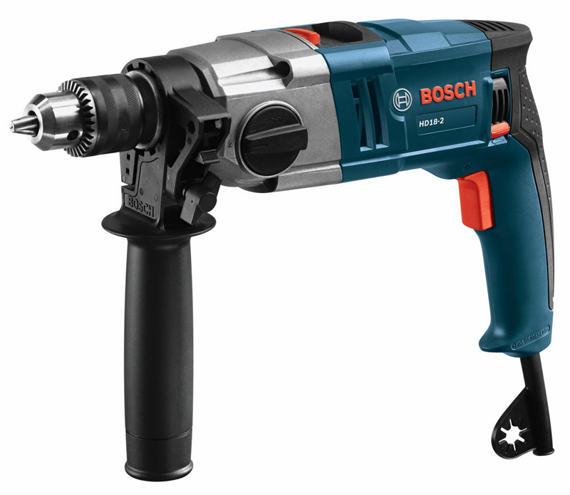 Bosch HD18 2 Corded 2 Speed 1 2 Hammer Drill Keyed 3 Jaw Chuck