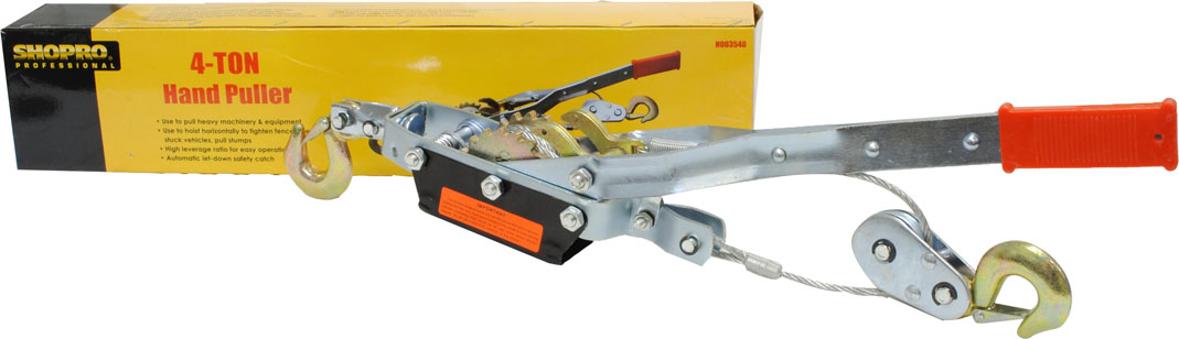 FLYHERO Heavy-Duty Hand Puller with Cable Rope 2 Ton Hand India