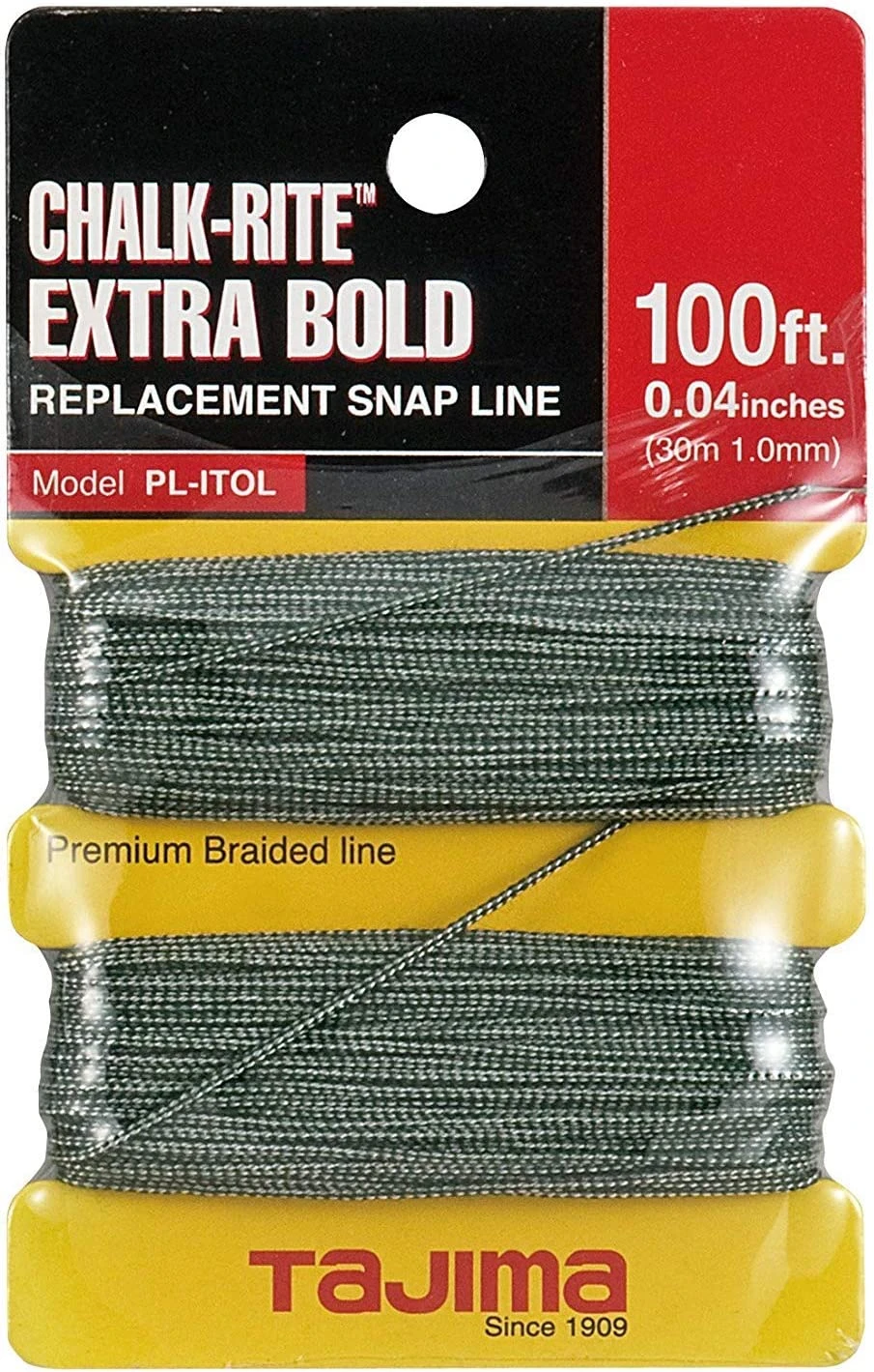 TAJIMA Chalk-Rite Replacement Line Extra Bold 1 mm x 100ft [PL-ITOL]