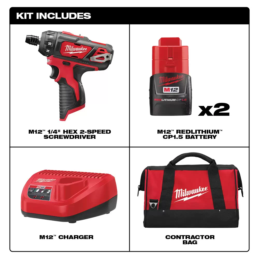 M12 screwdriver deals kit