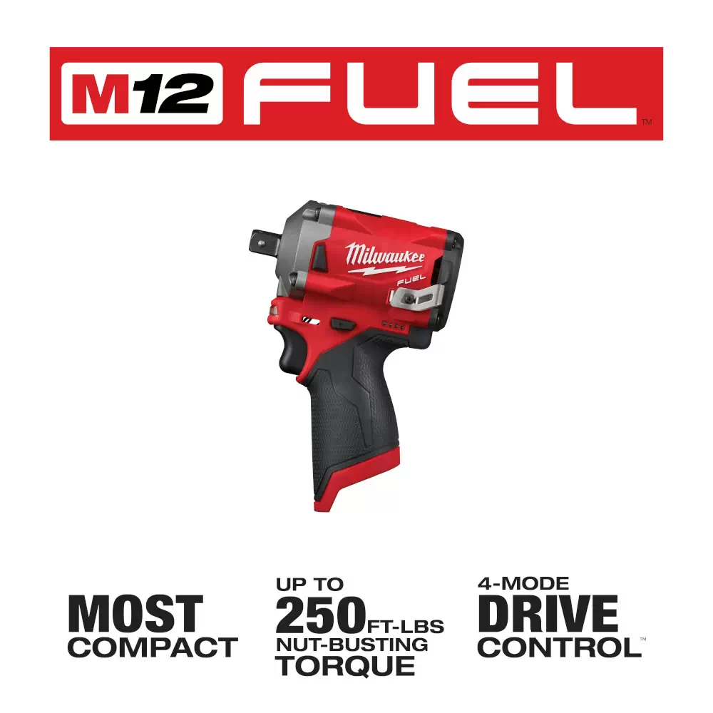 M12 FUEL Stubby 1/2 in. Impact Wrench