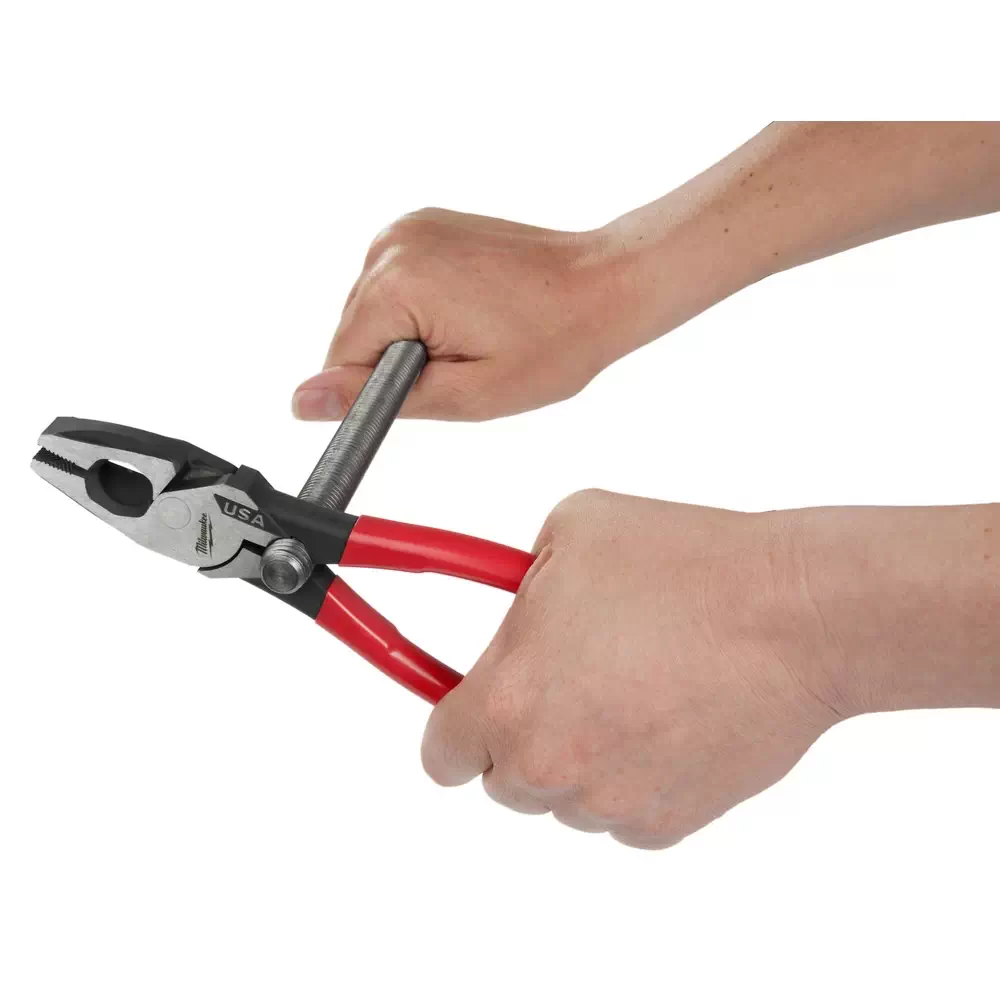 Milwaukee 48-22-6100 9 in. High Leverage Lineman's Pliers w/ Crimper