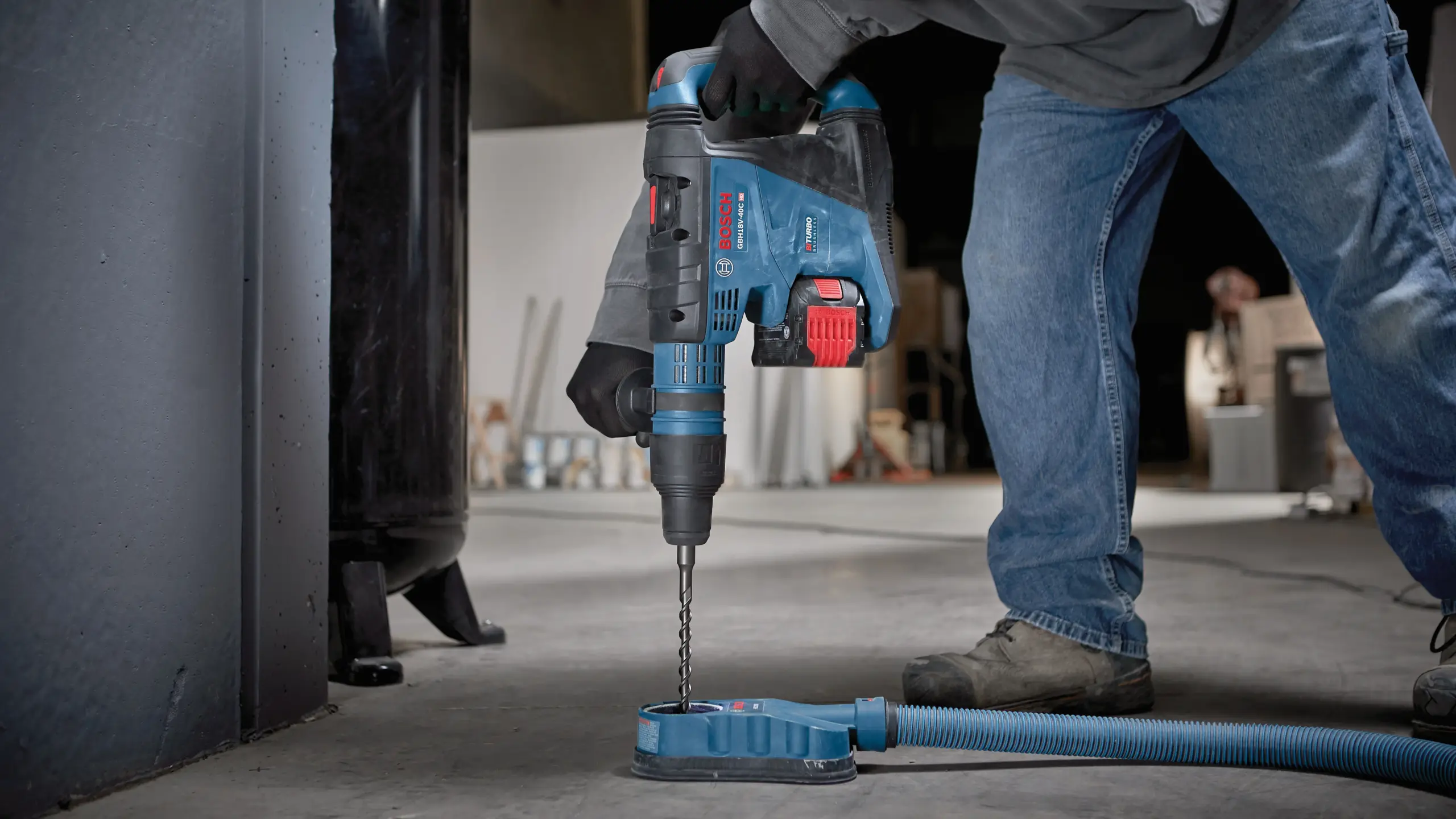 BOSCH GBH18V-40CN PROFACTOR 18V Hitman Connected-Ready SDS-max® 1