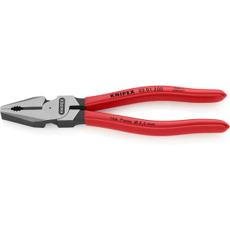 9 Lineman's Dipped Grip Pliers w/ Thread Cleaner (USA)