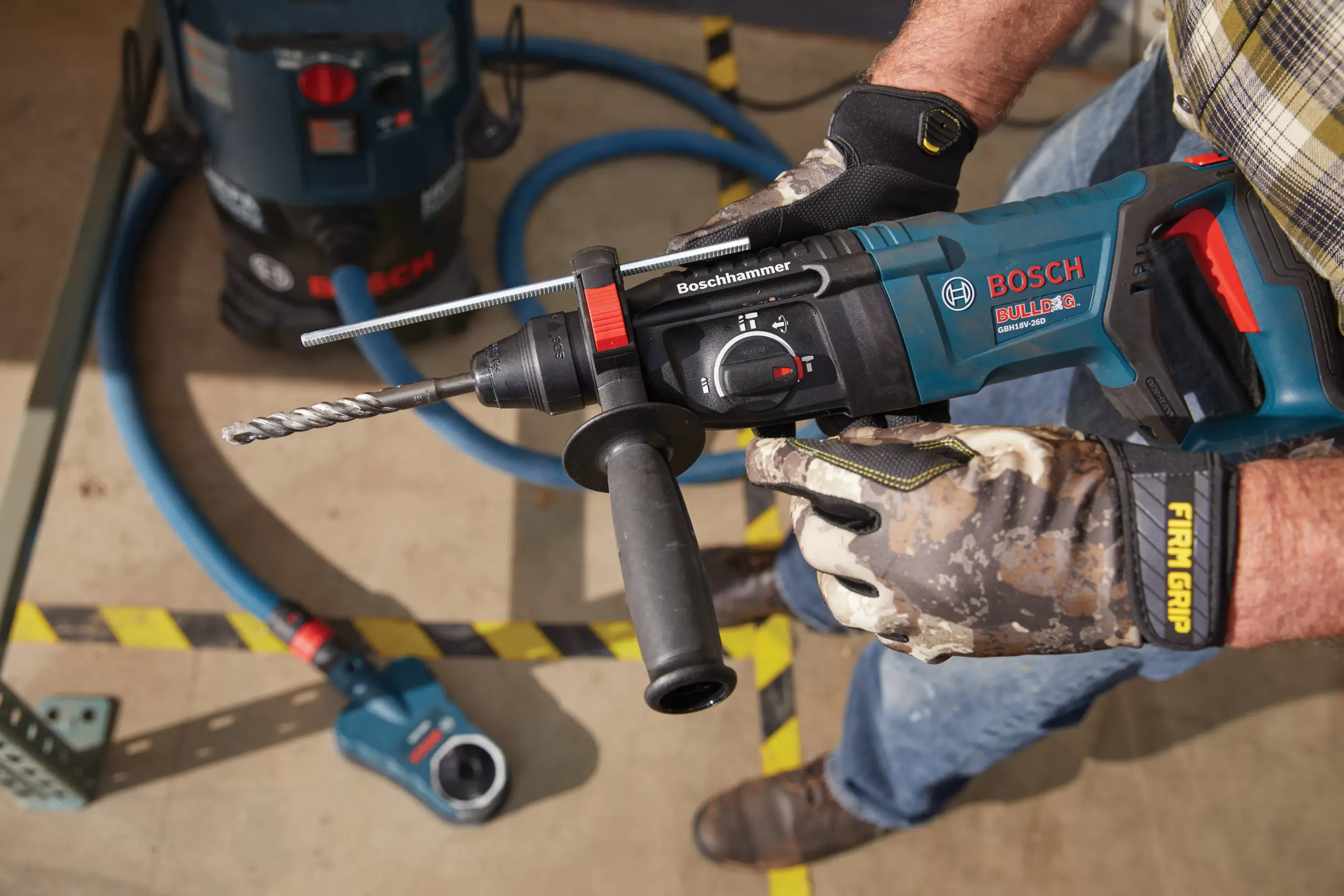 BOSCH GBH18V 26DK25 18V EC Brushless SDS plus Bulldog 1 Rotary