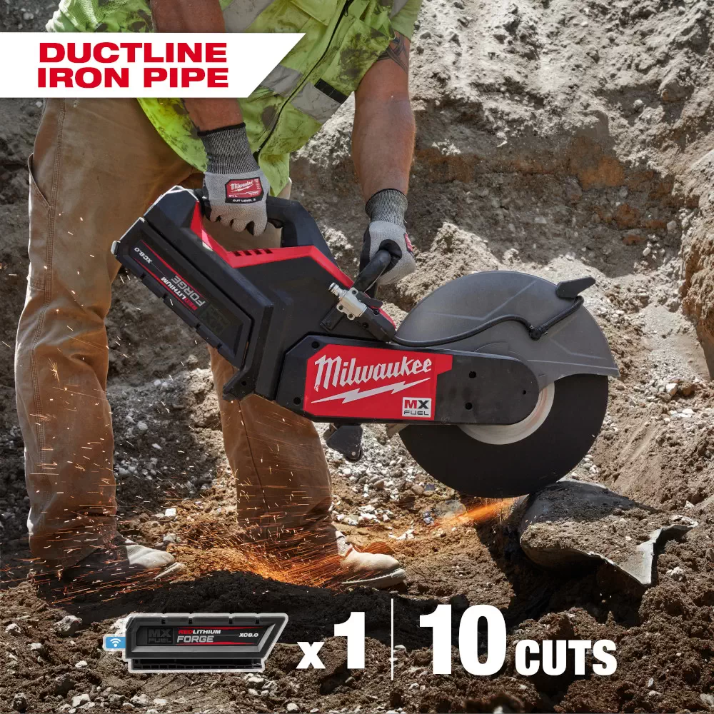Milwaukee Tool MX FUEL 6-in. Green Concrete Saw From: Milwaukee