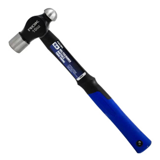 ROK 65534 16OZ Ball Pein Hammer with Fiberglass Handle